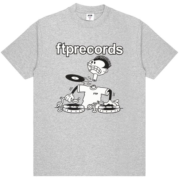 FTP Other - FTP DISC JOCKEY TEE HEATHER GRAY